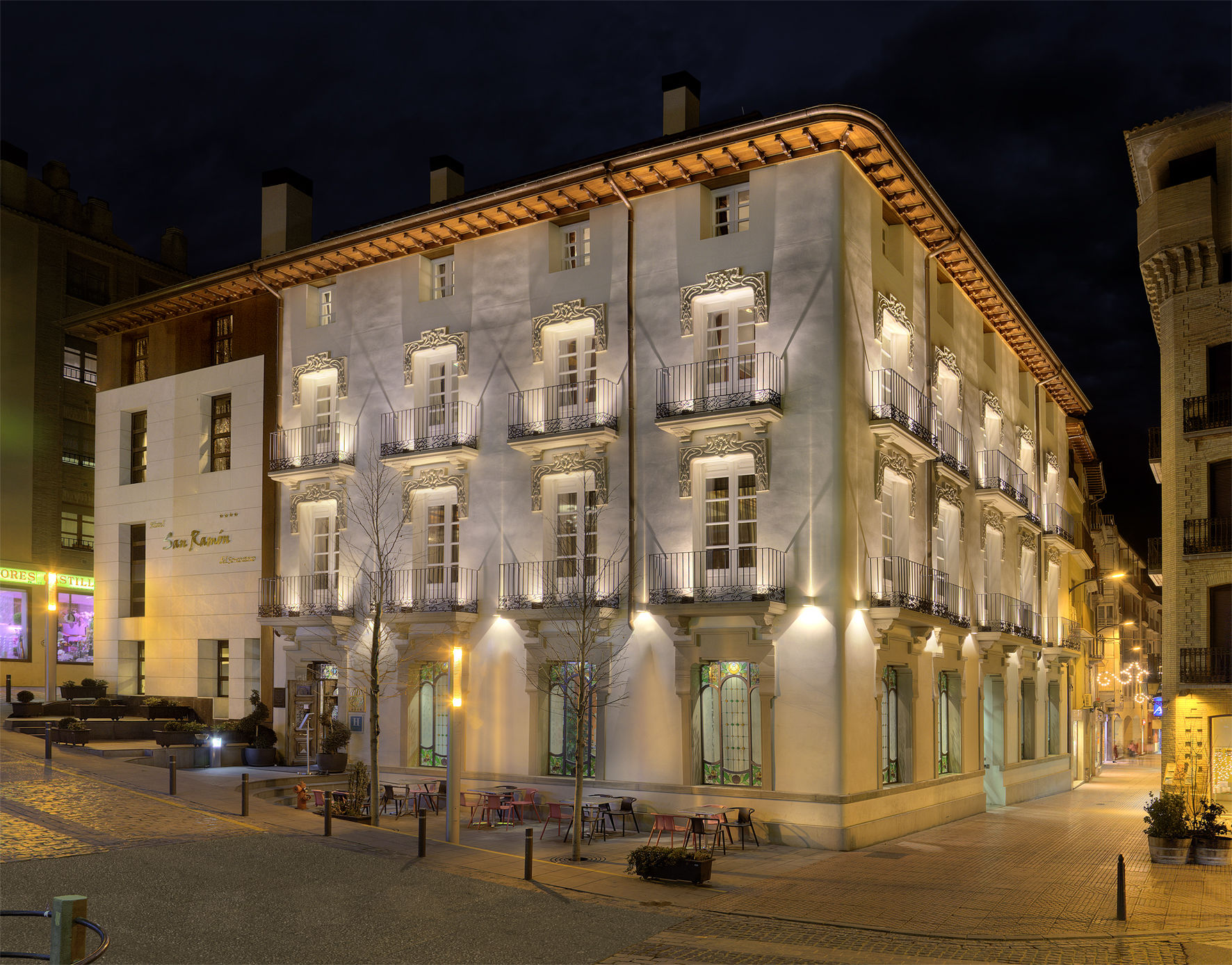 San Ramon Del Somontano Hotel Barbastro Bagian luar foto